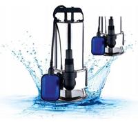 Pompe submersible IP 750 - Inox - 230V - Efficace pour eaux usées - Protection thermique