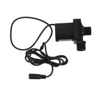 Pompe Submersible Mini Dc 12v pour Aquarium et Fontaine, 800l/h | Plastique Noir, Hauteur 5,2m, Format Compact 8,00x7,00x4,80cm, Solaire Compatible