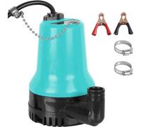 Pompe submersible – Pompe pour eaux usées 12 V, 65 W, 3 000 l/h avec pince – Pompe d'aquarium pour bassins de jardin et fontaines
