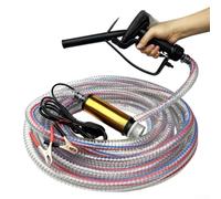Pompe submersible portable 38 mm 12 V Diesel Transfert (24 V) | Design compact et léger, facile à transporter, idéal pour le camping et la pêche, 38 mm de diamètre, alimentation portable