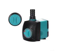 Pompe submersible pour aquarium et fontaine, pompe à eau silencieuse | Construction en plastique K, nettoyage sans témoignage, protection contre la surchauffe, idéal pour les étangs, les fontaines