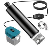 Pompe submersible pour batterie Makita 18V, débit de 30 litres par minute, câble de 5 mètres, 100W