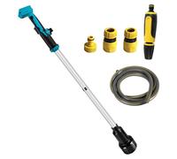 Pompe submersible pour batterie Makita 18V, débit de 3600 litres/heure, hauteur de refoulement de 3 mètres, en aluminium