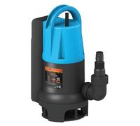 Pompe submersible pour eau claire et eau sale, 900W, (avec interrupteur à flotteur intégré), Teger