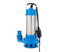 Pompe submersible pour eaux usées, 2200 W - Corps en acier inoxydable - 230 volts - Adaptée pour caves et puits de regard