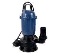 Pompe submersible pour eaux usées avec broyeur et flotteur 550W, 8m
