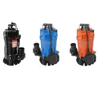 Pompe submersible pour eaux usées, haute efficacité, construction robuste, 750 W, bleue