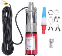 Pompe submersible pour puits profonds 220 W, vis en acier inoxydable pour l'irrigation, 1,2 m³/h, débit élevé, hauteur de refoulement 30 m, câble d'alimentation 10 m