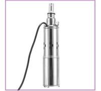 Pompe submersible pour puits profonds Pompe de puits profond à énergie électrique solaire DC 220 W pour l'irrigation industrielle