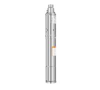 Pompe submersible puits, Pompe immergée 80m 1600L/h 250W | Pompe puits profond inox 304 pour irrigation et eau domestique - Forage IP68, silencieuse 20dB, anti-retour intégré