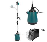 Pompe submersible sans fil compatible avec batterie au lithium Makita 18 V, débit max 5000 l/h, pompe à eaux usées, pompe submersible, pompe de réservoir d'eau de pluie, hauteur de refoulement 8 m