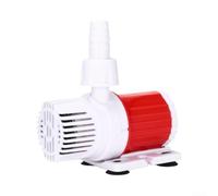 Pompe submersible silencieuse avec aspiration de sol et latérale pour | Pompe à eau compacte 12 V CC avec débit élevé, nettoyage sans outil, idéale pour les étangs et les fontaines