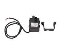 Pompe submersible silencieuse DC 12 V sans balais - Pompe centrifuge miniature étanche avec faible consommation d'énergie pour ventilateurs et fontaines de refroidissement à eau