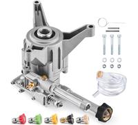 Pompe verticale pour nettoyeur haute pression - arbre 7/8 pouces - 3100 PSI - 2,5 GPM - 5 buses - Accessoires de nettoyage haute pression