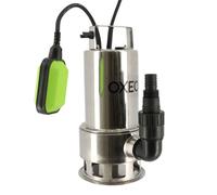Pompe vide cave 1100W - Corps Inox - Eaux chargées - Inondation - Hauteur refoulement 9,5m - Câble alimentation 10m