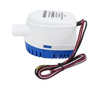 Pompe Vide Cave Immergee, Pompe Vide Cave avec Flotteur Intégré, 12V Plastique 1100GPH - Automatique, Interrupteur Intégré, Accessoire Bateau Durable (1200 GPH)