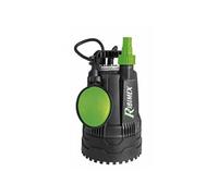 Ribimex Pompe vide-cave spéciale eau salée PRPVC250SEA 250 W 4 500 L/h 24h/24 avec flotteur