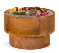 Pompeji Rust braséro et barbecue Ø 60 cm acier