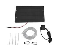 Pompes à air solaire, aérateur de bassin de 6 W avec batterie de 6000 mAh, chargement USB et solaire, oxygénateur pour aquarium