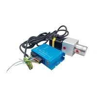 Pompes à eaux usées/effluents MG204XP02A12, pompe à engrenages électrique DC 24V, entraînement magnétique, acier inoxydable, faible débit 60mLPM(Stepper Motor,CN-SUS304)