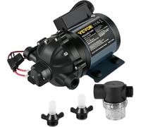 Pompes de lavage VEVOR, débit 7 GPM, hauteur de refoulement 10 FT, auto-amorçantes