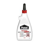 Ponal Fix & Fest Holzleim, 200 g colle à bois transparente à adhérence immédiate pour l'intérieur, colle sans solvant idéale pour les surfaces verticales
