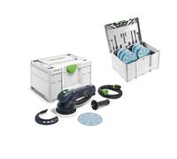Ponceuse Ø150 mm RO 150 FEQ-Plus ROTEX + Systainer de 120 abrasifs FESTOOL