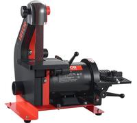 Ponceuse à bande 250 W VEVOR, 127 mm Ponceuse à disque & 25,4x762 mm Ponceuse à bande, avec table de travail réglable de 0 à 45° & raccord d'aspiration des poussières pour le travail du bois, affûtage