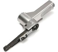 ponceuse à bande 3/8" avec bandes abrasives pour compresseur d'air Ponceuse à bande pneumatique Ensemble d'outils pneumatiques