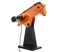 Ponceuse à bande 76 mm x 2007 mm, 2100 W, 900 tr/min, machine de ponçage de qualité industrielle avec angle réglable de 0° à 45° et port de collecte de poussière pour le travail professionnel du bois 
