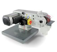 Ponceuse à bande d'établi pour métaux avec bande abrasive 100x1220 mm 19 m/s 1,5 kW 230V Torros BS100122 230V