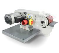 Ponceuse à bande d'établi pour métaux avec bande abrasive 100x1220 mm 19 m/s 1,5 kW 400V Torros BS100122 400V