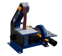 Ponceuse à bande et à disque 300W 25x762mm 125mm Ponceuse