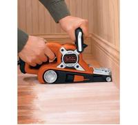 Ponceuse à bande filaire - BLACK+DECKER - KA88-QS - 720W - 75 x 193 mm