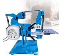 Ponceuse à bande multi-angle 750 W, 7,6 x 45,7 cm, mini ponceuse à faible bruit, haute puissance pour bricolage et meulage professionnel