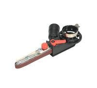 Ponceuse à Bande Multifonction, Adaptateur de Bande Abrasive, Ponceuse à Bande pour Meuleuse D'Angle Électrique de 4,5 et 5 Pouces