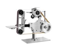 Ponceuse à Bande, Ponceuse à Bande 220V 550W, Ponceuse à Bande Electrique, Ponceuse de Bureau, Ponceuse à Disque, Polisseuse, Aiguiseur de Couteaux avec Moteur Brushless pour DIY Travail du Bois Métal