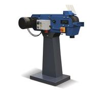 Ponceuse à bande pour métaux 150x2000 mm 18-36 m/s 3/4 kW 400V frein moteur arrêt d'urgence dia. roue motrice 240 mm 2 vit. Metallkraft MBSM150-240-2
