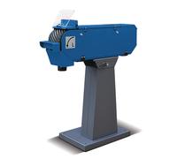 Ponceuse à bande pour métaux 75x2000 mm 18-36 m/s 3/4 kW 400V frein moteur arrêt d'urgence dia. roue motrice 240 mm 2 vit. Metallkraft MBSM75-240-2