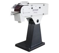 Ponceuse à bande professionnelle pour métaux 150x2000 mm 29,4 m/s 1,5/2,2 kW 400V arrêt d'urgence 2 vitesses Optigrind GBS150 400V