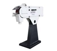 Ponceuse à bande professionnelle pour métaux 75x2000 mm 29,4 m/s 1,5/2,2 kW 400V arrêt d'urgence 2 vitesses Optigrind GBS75 400V
