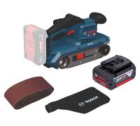 Ponceuse à bande sans fil Bosch GBS 18V-75 18 V 76 x 533 mm sans balais + 1 batterie 4,0 Ah - sans chargeur