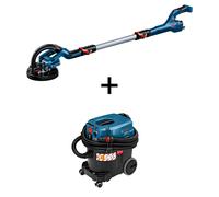 Ponceuse à bras Ø215 mm GTR 55-225 + Aspirateur GAS 35 L AFC BOSCH