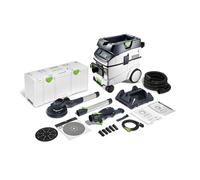 Ponceuse à bras Ø220 mm LHS 2 225 EQI-Plus PLANEX + CTL 36 Set FESTOOL