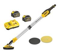 DeWALT DCE800T2-QW Ponceuse excentrique de plâtre sans fil 225mm XR (18V/2x6Ah)