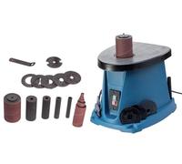 Ponceuse à broche oscillante 450W avec aspiration, 58 osc/min, 16 mm débattement, 6 broches pour bois et contours
