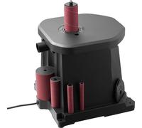 Ponceuse à broche oscillante, ponceuse à broche d'établi 2000 tr/min avec 6 manchons (12,776,2 mm), course de 15 mm et raccord pour aspirateur pour la finition de meubles, le ponçage artisanal et le t
