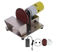 Ponceuse à Disque Électrique Combinée 3 Pouces Large Tension pour Bois Plastique Verre