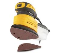 Ponceuse à Main Powerplus POWDP50200, 180 W, Pour Gaucher et Droitier, Avec 5 Feuilles Abrasives