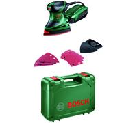 Bosch PSM 160 A, ponceuse multifonction, fermeture éclair Sychý, noir, vert, rouge, 24 000 oscillations/min, CA, 1,5 kg